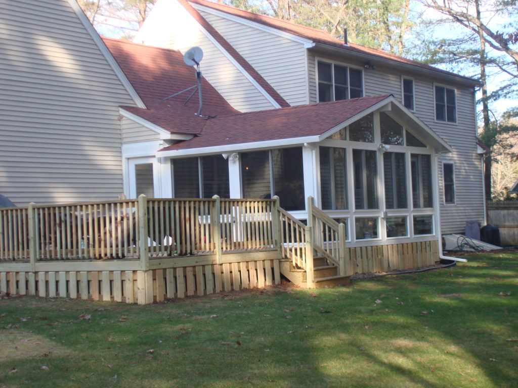 Year Round Sunroom - Gabled Roof